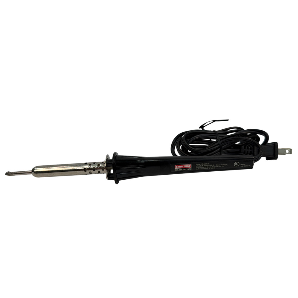 Craftsman 113.540410 30W Soldering Iron 120V Tested Working